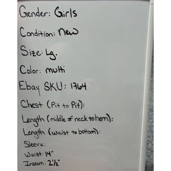 Self Esteem Shorts Girls L Multicolor Striped Pockets Tasseled Elastic Waist New - Picture 11 of 11